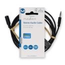 Kabel NEDIS audio stereo, 3.5mm (M) na 3.5mm (Ž), 2m, bulk