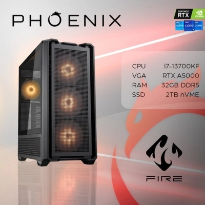 Računalo gaming PHOENIX FIRE PRO Y-703, Intel i7-13700KF, 32GB, 2TB SSD, GeForce Quadro RTX A5000