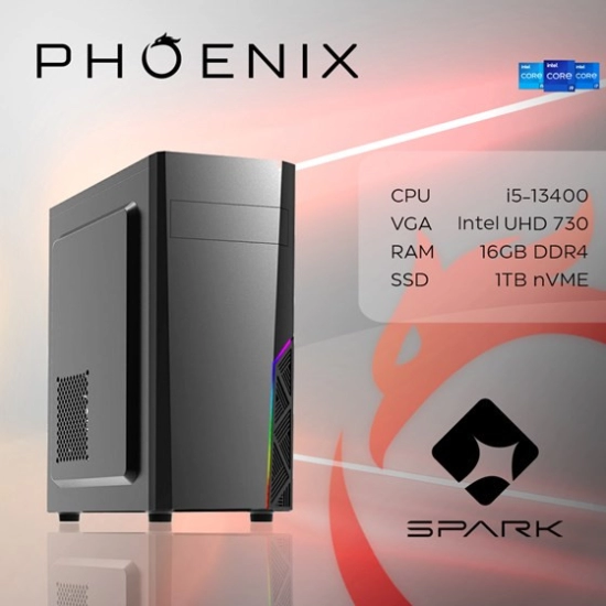 Računalo office PHOENIX SPARK Y-134, Intel i5-13400, 16GB, 1TB SSD