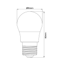 Žarulja LED Braytron 5W 3000K 450lm E27 G45 IP20 kuglica BA11-00520