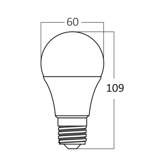 Žarulja LED Braytron 9W 4000K 806lm E27 A60 IP20 BA13-00921