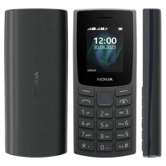 Mobitel NOKIA 105 (2023) DS, Dual SIM, crni