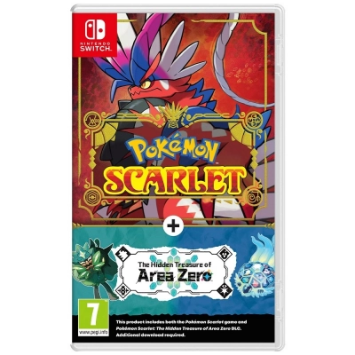 Igra za Nintendo Switch, Pokemon Scarlet + Hidden Treasure of Area Zero DLC   - Nintendo
