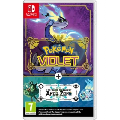 Igra za Nintendo Switch, Pokemon Violet + Hidden Treasure of Area Zero DLC   - Video igre