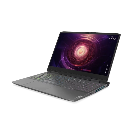 Laptop LENOVO LOQ 15APH8, 82XT006SSC, Ryzen 7 7840HS, 16GB, 1TB SSD, GeForce RTX 4050, 15.6incha FHD IPS 144Hz, NoOS, sivi