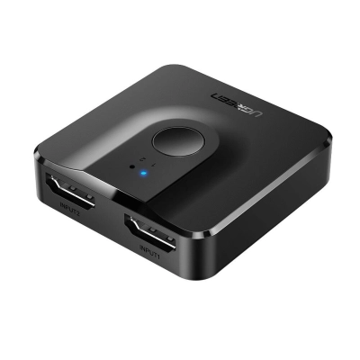Razdjelnik UGREEN, HDMI 4K@60Hz, dvosmjerni, crni   - Razdjelnici