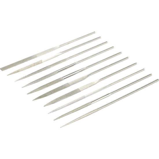 Set dijamantnih turpija Toolcraft, 10 kom Set dijamantnih turpija Toolcraft, 10 kom
