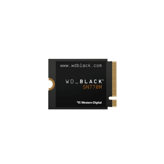 SSD 1000 GB WESTERN DIGITAL WD Black SN770M, WDS100T3X0G, NVMe, maks do 5150/4900 MB/s SSD 1000 GB WESTERN DIGITAL WD Black SN770M, WDS100T3X0G, NVMe, maks do 5150/4900 MB/s
