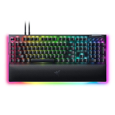 Tipkovnica RAZER BlackWidow V4 Pro, mehanička, žuti switch, US Layout, crna   - RAČUNALNA PERIFERIJA