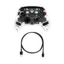 Gamepad žični HYPERX Clutch Gladiate RGB, 7D6H2AA, za PC, Xbox, prozirni