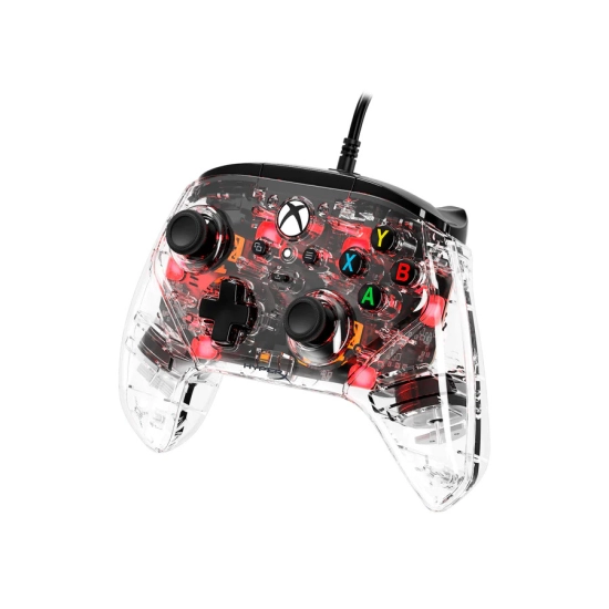 Gamepad žični HYPERX Clutch Gladiate RGB, 7D6H2AA, za PC, Xbox, prozirni Gamepad žični HYPERX Clutch Gladiate RGB, 7D6H2AA, za PC, Xbox, prozirni