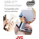 Slušalice JVC HA-FR9UCBU, in-ear, USB-C, crne