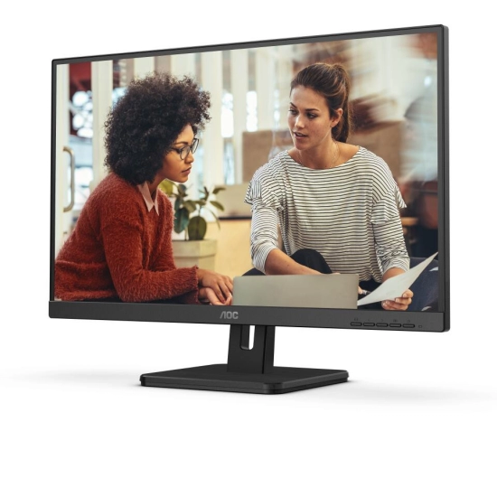 Monitor 23.8incha AOC 24E3UM, FHD, VA, 75Hz, 5ms, 300cd/m2, 3000:1, 2xUSB, zvučnici, crni