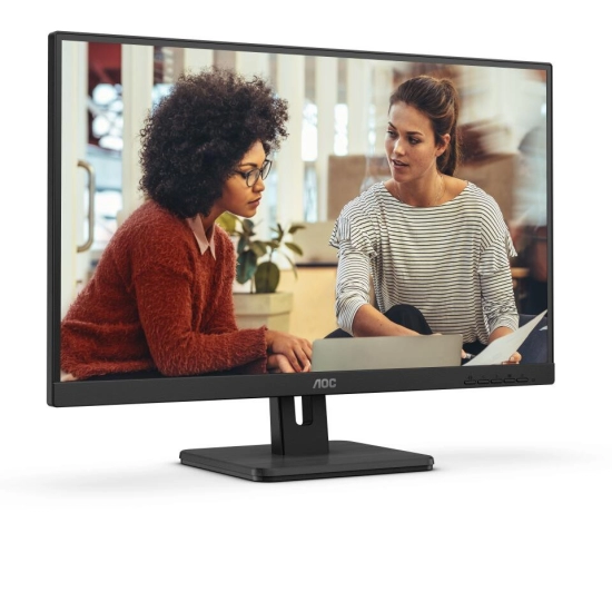 Monitor 23.8incha AOC 24E3UM, FHD, VA, 75Hz, 5ms, 300cd/m2, 3000:1, 2xUSB, zvučnici, crni