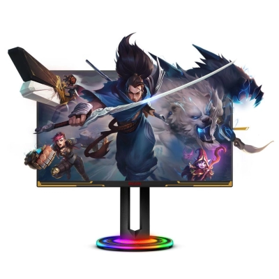 Monitor 27incha AOC League of Legends AGON AG275QXL, QHD, IPS, 165Hz, 1ms, 350cd/m2, 1000:1, 4x USB, zvučnici, crno crveni   - AOC