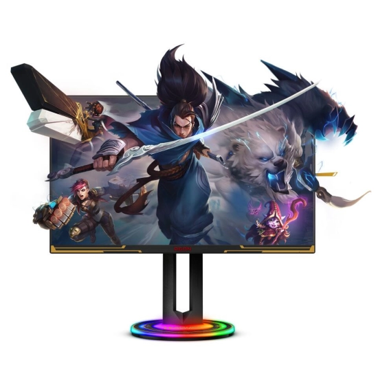 Monitor 27incha AOC League of Legends AGON AG275QXL, QHD, IPS, 165Hz, 1ms, 350cd/m2, 1000:1, 4x USB, zvučnici, crno crveni