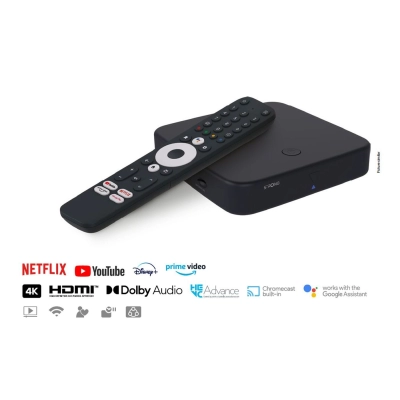 Hibridni Media player, TV tuner STRONG SRT 420, DVB-T2 4K UHD,  Android 11, Bluetooth 5.0,    - Strong