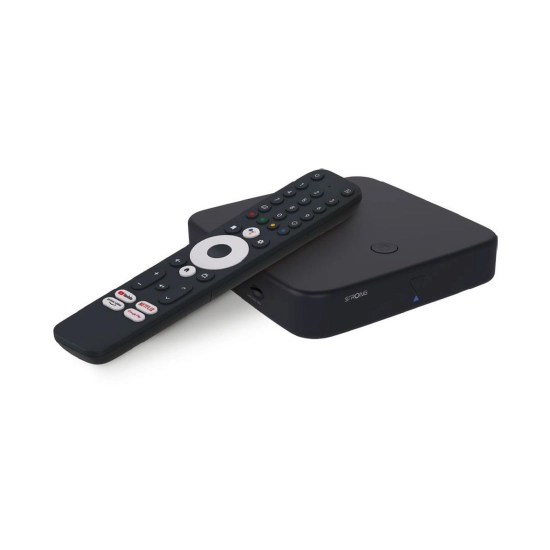 Media player i TV tuner STRONG SRT 420, 4K UHD, DVB-T/T2, WiFi, Bluetooth 5.0, Android TV