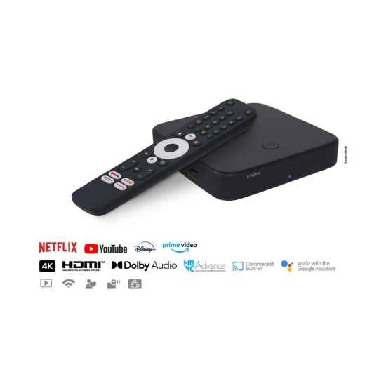 Media player i TV tuner STRONG SRT 420, 4K UHD, DVB-T/T2, WiFi, Bluetooth 5.0, Android TV
