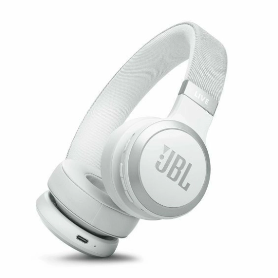 Slušalice JBL Live 670NC, on-ear, bežične, Bluetooth, 3.5mm, bijele, JBLLIVE670NCWHT Slušalice JBL Live 670NC, on-ear, bežične, Bluetooth, 3.5mm, bijele, JBLLIVE670NCWHT
