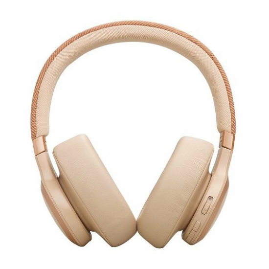 Slušalice JBL Live 770NC, on-ear, bežične, Bluetooth, 3.5mm, Sandstone, JBLLIVE770NCSAT