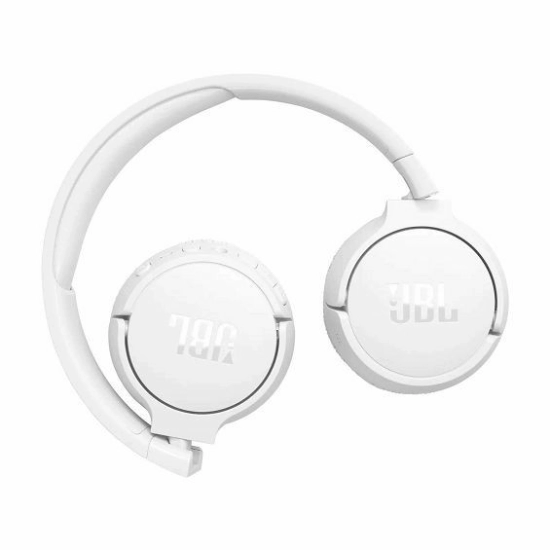 Slušalice JBL Tune 670NC, on-ear, bežične, 3.5mm, Bluetooth, bijele, JBLT670NCWHT