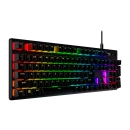 Tipkovnica HYPERX Alloy Origins PBT HX Red, RGB, mehanička, Red Switch, USB, CRO, crna 