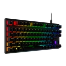 Tipkovnica HYPERX Alloy Origins PBT HX Red Tenkeyless, RGB, mehanička, Red Switch, USB, CRO, crna 