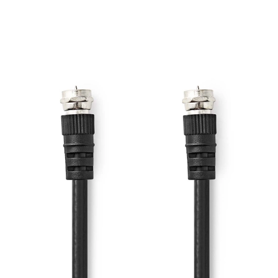 Kabel NEDIS CSGL41000BK15, antenski (M) na (M), crni, 1.5m, bulk Kabel NEDIS CSGL41000BK15, antenski (M) na (M), crni, 1.5m, bulk