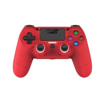 Gamepad DRAGONSHOCK Mizar, bežični, za PC/PS4/Mobile, crveni   - DRAGONSHOCK