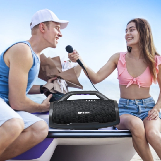 Prijenosni bluetooth zvučnik TRONSMART Bang Max, vodootporni IPX6, 130W RMS, Bluetooth 5.3, crni Prijenosni bluetooth zvučnik TRONSMART Bang Max, vodootporni IPX6, 130W RMS, Bluetooth 5.3, crni