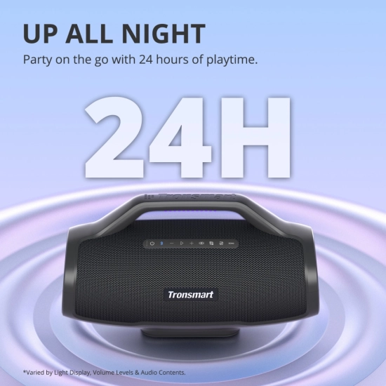 Prijenosni bluetooth zvučnik TRONSMART Bang Max, vodootporni IPX6, 130W RMS, Bluetooth 5.3, crni Prijenosni bluetooth zvučnik TRONSMART Bang Max, vodootporni IPX6, 130W RMS, Bluetooth 5.3, crni