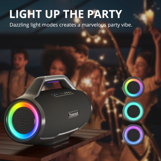 Prijenosni bluetooth zvučnik TRONSMART Bang Max, vodootporni IPX6, 130W RMS, Bluetooth 5.3, crni Prijenosni bluetooth zvučnik TRONSMART Bang Max, vodootporni IPX6, 130W RMS, Bluetooth 5.3, crni