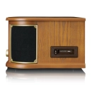 Gramofon LENCO Classic Phono TCD-2571WD, Radio/CD Player, Kasetofon, Bluetooth, RCA izlaz, USB A, AUX in, 3.5mm, zvučnici 2x 5W, LCD Zaslon, daljinski upravljač