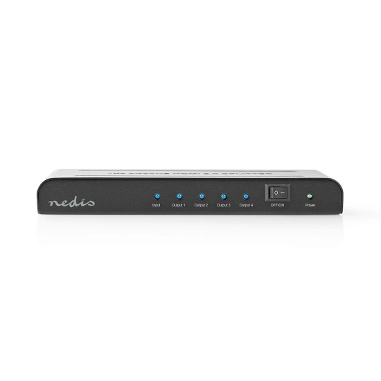 Razdjelnik HDMI 1u4 NEDIS VSPL3474AT, 4K@60Hz Razdjelnik HDMI 1u4 NEDIS VSPL3474AT, 4K@60Hz