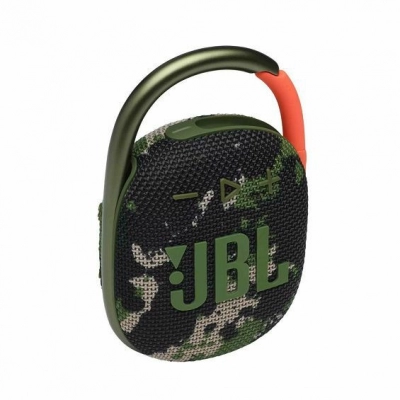 Prijenosni bluetooth zvučnik JBL Clip 4, Bluetooth 5.1,  5W RMS, vodootporan IP67, Squad, JBLCLIP4SQUAD   - Prijenosni zvučnici