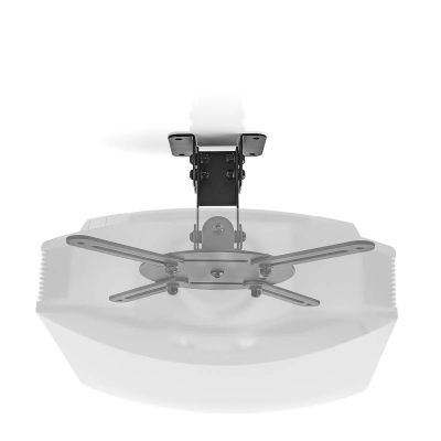 Nosač za projektor NEDIS PJCM100BK, stropni, do 10kg, rotacija 360°, crni   - Platna i dodaci