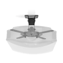 Nosač za projektor NEDIS PJCM100BK, stropni, do 10kg, rotacija 360°, crni
