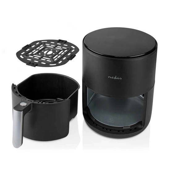 Friteza na vrući zrak NEDIS KAAF140BK, 3l, 1500W, crna