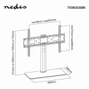 Nosač podni za TV NEDIS TVSM2030BK, 32-65incha, 45kg