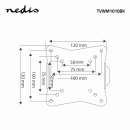 Nosač zidni za TV NEDIS TVWM1010BK, 13-27incha, 30kg