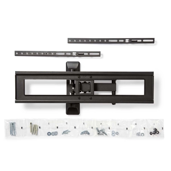 Nosač zidni za TV NEDIS TVWM1550BK, 37-70incha, 25kg, 20° nagib, rotacija 180° Nosač zidni za TV NEDIS TVWM1550BK, 37-70incha, 25kg, 20° nagib, rotacija 180°