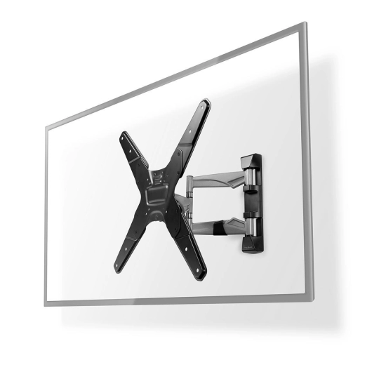 Nosač zidni za TV NEDIS TVWM5530BK, 23-55incha, 30kg, 20° nagib, rotacija 180° Nosač zidni za TV NEDIS TVWM5530BK, 23-55incha, 30kg, 20° nagib, rotacija 180°
