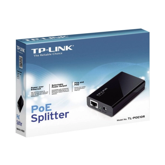 Razdjelnik TP-LINK TL-PoE10R, IEEE 802.3af, 5V/12V, Splitter adapter Razdjelnik TP-LINK TL-PoE10R, IEEE 802.3af, 5V/12V, Splitter adapter