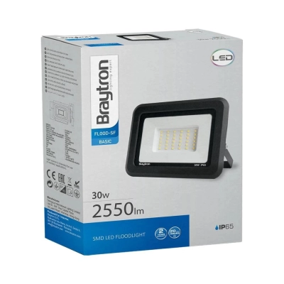 Reflektor LED Braytron 30W 4000K 2550lm IP65     - LED Reflektori