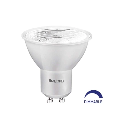 Žarulja LED Braytron 6W 4000K 450lm GU10 38D IP20 dimabilna   - LED Reflektori