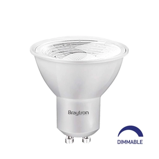 Žarulja LED Braytron 6W 4000K 450lm GU10 38D IP20 dimabilna