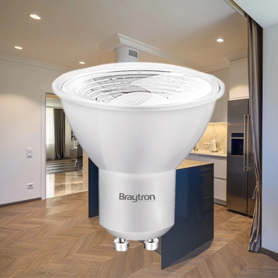 Žarulja LED Braytron 6W 4000K 450lm GU10 38D IP20 dimabilna BA26-60651 Žarulja LED Braytron 6W 4000K 450lm GU10 38D IP20 dimabilna BA26-60651