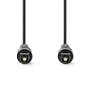 Kabel NEDIS CAGL25000BK50, optički audio Toslink (M) na Toslink (M), 5m