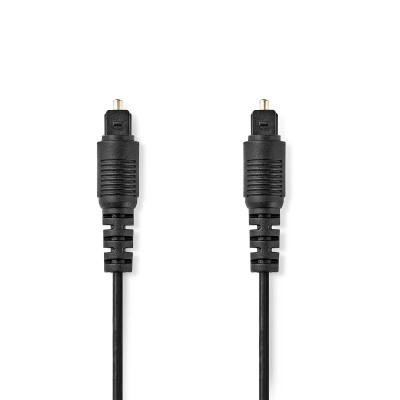 Kabel NEDIS CAGL25000BK50, optički audio Toslink (M) na Toslink (M), 5m   - Audio kabeli